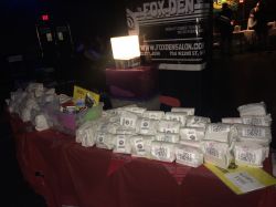 Goodie Bags on table